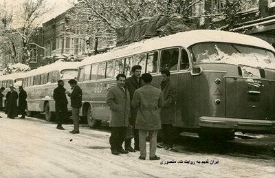 (عکس) سفر به تهران قدیم؛ یادی از اولین خطوط اتوبوسرانی