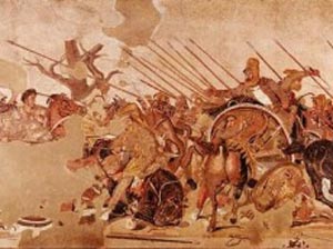 جنگ گاوگاملا دفاع مردانه ژنرال آریو برزن در برابر سپاه اسکندر
