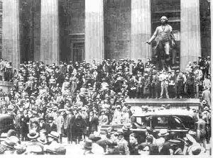 ۲۴ اکتبر ۱۹۲۹ ــ سقوط آزاد بورس نیویورک و آغاز رکود اقتصادی ۱۰ ساله