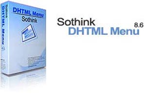 با Sothink DHTML Menu ۸.۶ Build ۸۰۷۰۷ زیباترین و حرفه ای ترین منو ها را ایجاد کنید