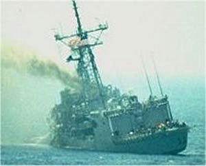 ۱۷ مه ۱۹۸۷ ـ میراژ عراقی به جای ناو ایرانی به کشتی جنگی آمریکا موشک زد و تلفات وارد ساخت