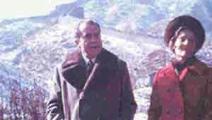 ۲۶ فوریه سال ۱۹۷۲ ـ دیدار نیکسون از دیوار چین