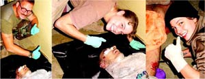 ۲۰ مه ۲۰۰۴ ـ افشاگری شبکه «ای. بی سی» در باره سوابق مستشاران آمریکایی زندان ابوغریب (عراق)