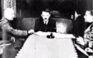 ۴ اکتبر ۱۹۴۰ ـ مذاکرات هیتلر و موسولینی در گذرگاه برنر
