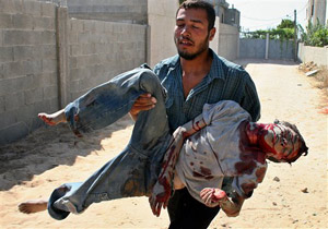 هنرمندان و تراژدی غزه یک نمایش واقعی!!