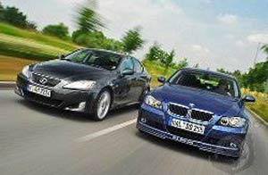 BMW M۳ vs Lexus IS F - Comparison Test