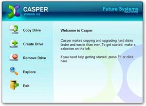نرم افزاری برای کپی برداری و تهیه فایل های پشتیبان Casper v۵.۰.۱۲۹۴