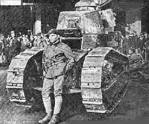 ۲۲ ژوئیه ۱۹۲۰ ـ تانکهای فرانسه احساسات ناسیونالیستی آلمانی ها را برانگیخت و ...