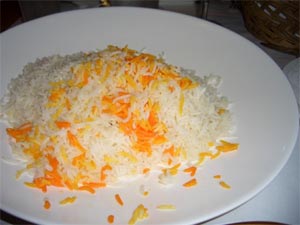 برنج زعفرانی
