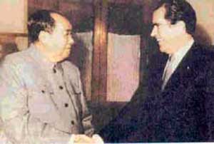 ۲۲ فوریه سال ۱۹۷۲ ـ ملاقات ریچارد نیکسون با مائو در پکن