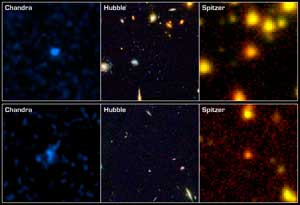 اسپیتزر و کهکشان های غبارآلود