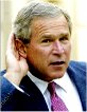 ۱۶مهر ۱۳۸۶ ــ ۸ اکتبر ــ برنامه تلویزیون بی بی سی، جورج بوش و ادعای الهام از جانب خدا به او!