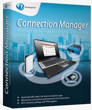 مدیریت شبکه بی سیم Avanquest Connection Manager Free ۲.۰۳