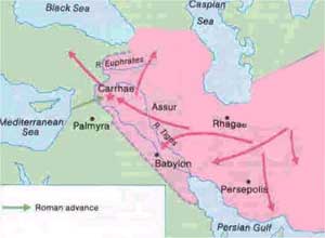 ۳ مارس سال ۵۲ پیش از میلاد ـ برخی دلایل پیروزی ایرانیان در جنگ حران بر رومیان