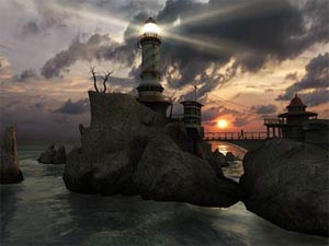 محافظ صفحه نمایش فانوس دریایی ۳D Lighthouse Point Screensaver ۱.۱