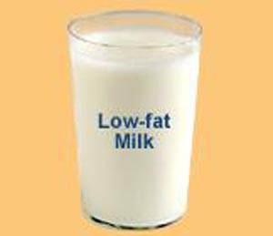 شیر کم چرب کلسیم بیشتری دارد