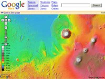 گوگل زود تر از همه به مریخ رفت!