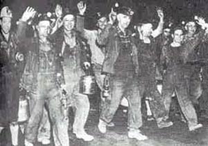 ۴ مارس سال ۱۹۵۰ ـ اعتصاب دو ماهه کارگران معادن زغال سنگ آمریکا