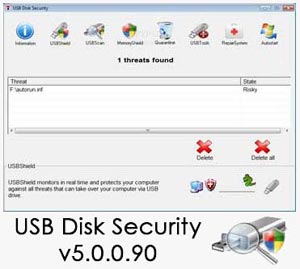 USB Disk Security v۵.۰.۰.۹۰ - محافظ امنیتی حافظه های یو اس بی