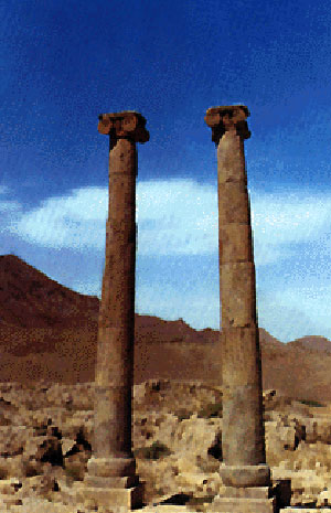 ستونهای سنگی  خورهه (محلات، استان مرکزی)