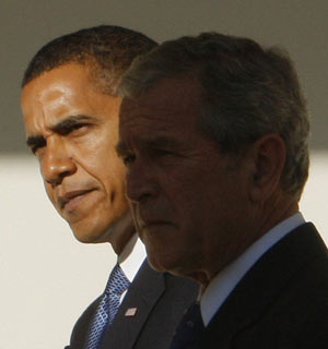 اوباما بدترین اشتباهات بوش را تکرار می‌کند
