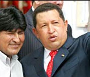 اقدام مشترک بولیوی و ونزوئلا