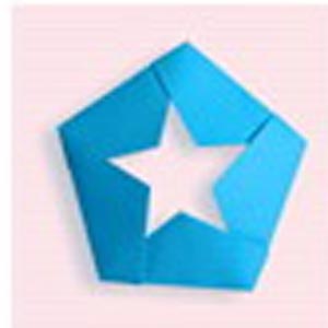 آموزش اوریگامی ساخت ستاره پنج پر