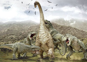 دایناسور ها چندان هم بزرگ نبودند