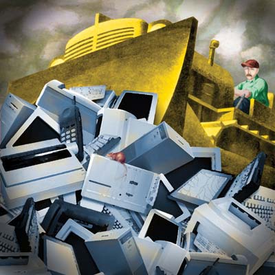 کامپیوترهای قدیمی و از کار افتاده: دشمن محیط زیست