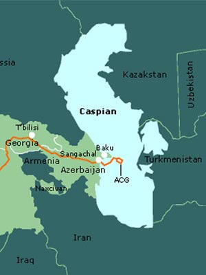 رژیم حقوقی دریای مازندران