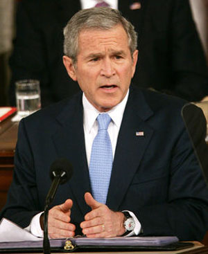 اقرار بوش و انکار روحانی