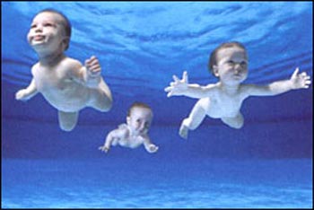 نوزادان سازگاری بی‌نظیری با آب دارند