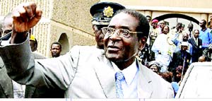 جدال سخت موگابه با حریفان
