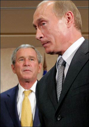 چهره ضد روسی بوش!