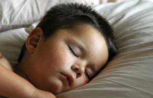 خرخر کودکان در خواب