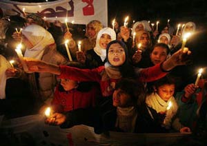 غزه در تاریکی