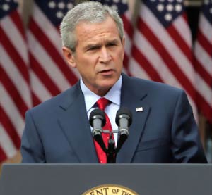 تاثیر سیاست‌های جنگ طلبانه بوش بر بحران مالی جهان
