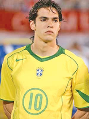 کاکا، فوتبالیست طلایی