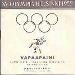 مسابقه‌های کشتی آزاد بازی‌های المپیک ۱۹۵۲ - هلسینکی
