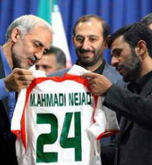 عمق نگاه احمدی نژاد به "ورزش"