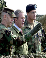 شکاف در کابینه جنگی بوش
