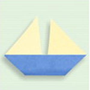 آموزش اوریگامی ( هنر کاغذ و تا ) : ساخت یک قایق ساده