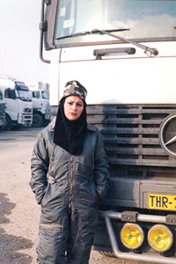 فاطمه رجبی، تنها راننده زن کامیون در ایران