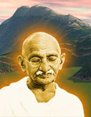 گاندی و خلوت تنهایی