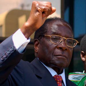 موگابه باز بر اریکه قدرت