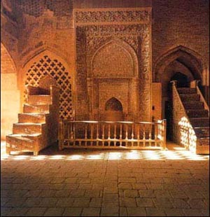 مذهب، منبع هنر معماری مساجد ایران