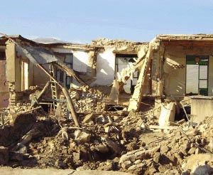 آسیب پذیری ساختمان های تهران در برابر زلزله