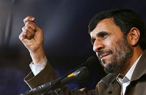 اقدام موهن تایم: جیبهای خالی احمدی نژاد و افسردگی بوش