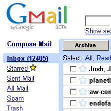 استقبال از پیشرفت‌های Gmail