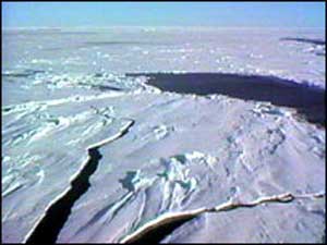 استفاده از یخ قطب شمالی برای شروع اقتصاد بین سیاره‌ای مریخی